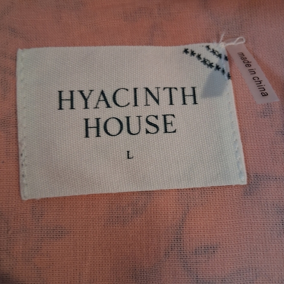 Tuckernuck Hyacinth House Light Pink Floral Lucille Maxi Dress Size Large NWOT - Picture 11 of 14